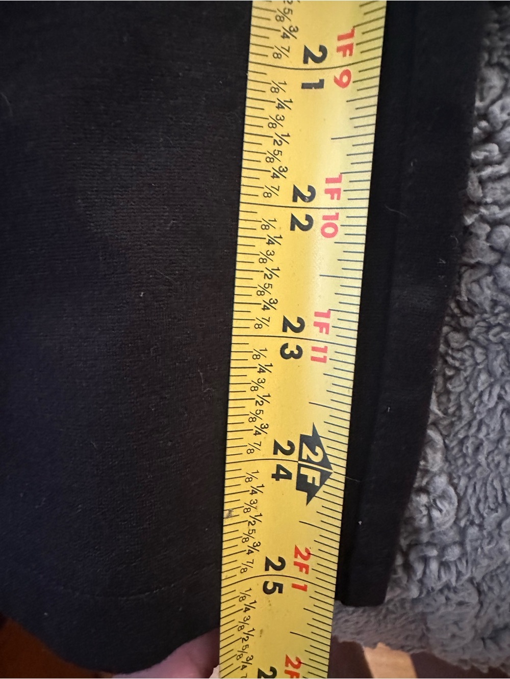 Michael Kors Black Pants with Gold Logo Button - Picture 7 of 8